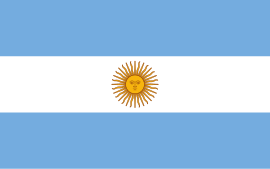 Bandera de Argentina