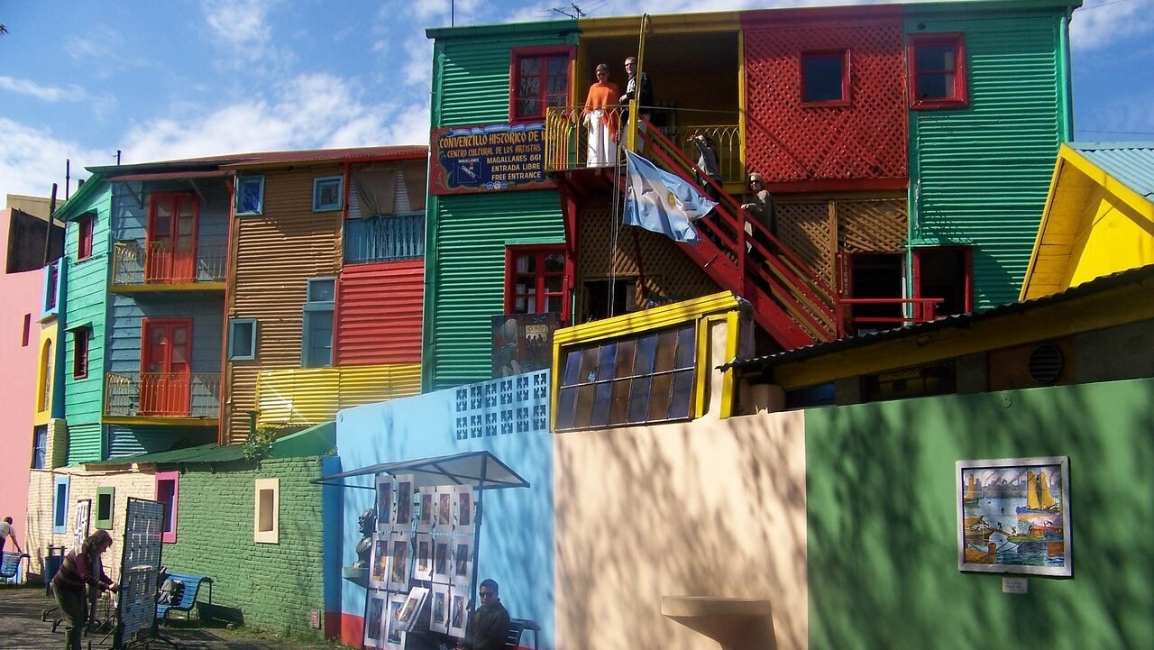 Casas de colores, Buenos Aires, Argentina