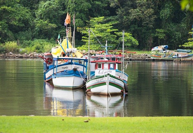 Barcos tradicionales en Brasil